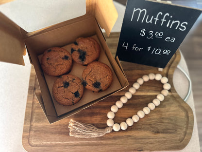 Fat-Burning Blueberry Muffins